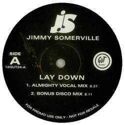 Jimmy Somerville : Lay Down